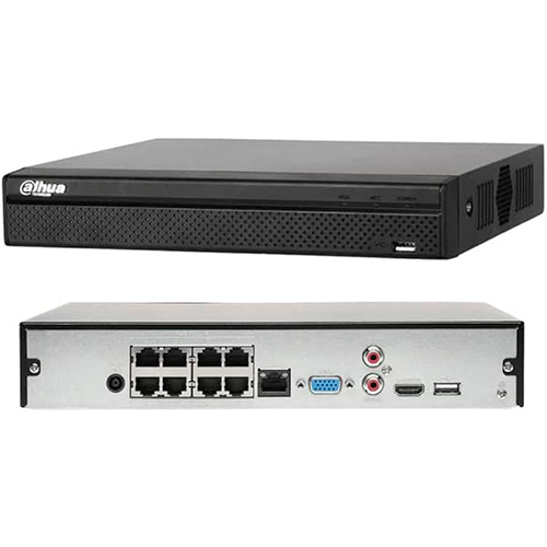 NVR Dahua 8 Canales 4k 1HDD